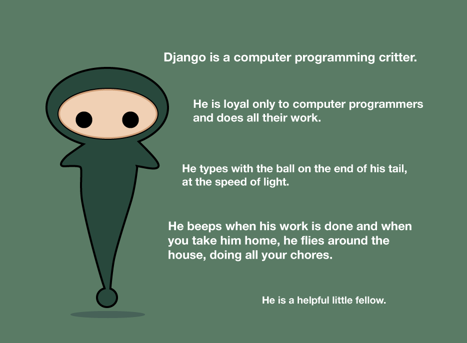 Django Critter Illustration