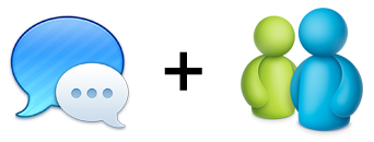 iChat + MSN Messenger